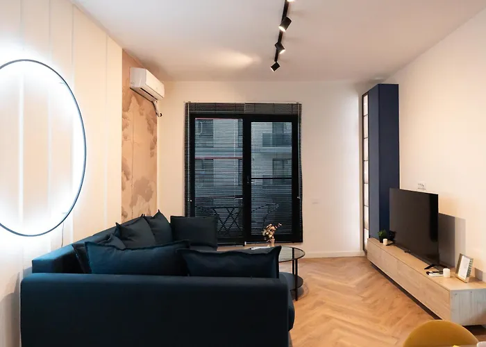 Lejlighed Soni Exclusive 336 Plaza With Private Parking & Self Check-in Bukarest